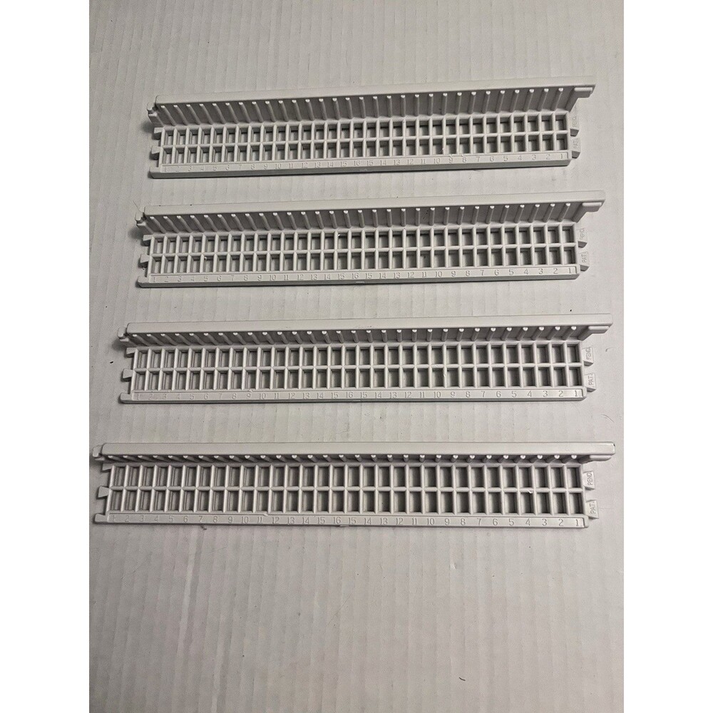 Lot of 4 Shelf Reliance Cansolidator Plastic Bracket Replacement Parts Pieces